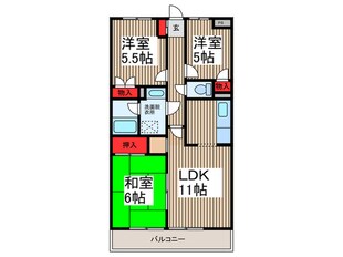 緑の森ＨＯＵＳＥの物件間取画像